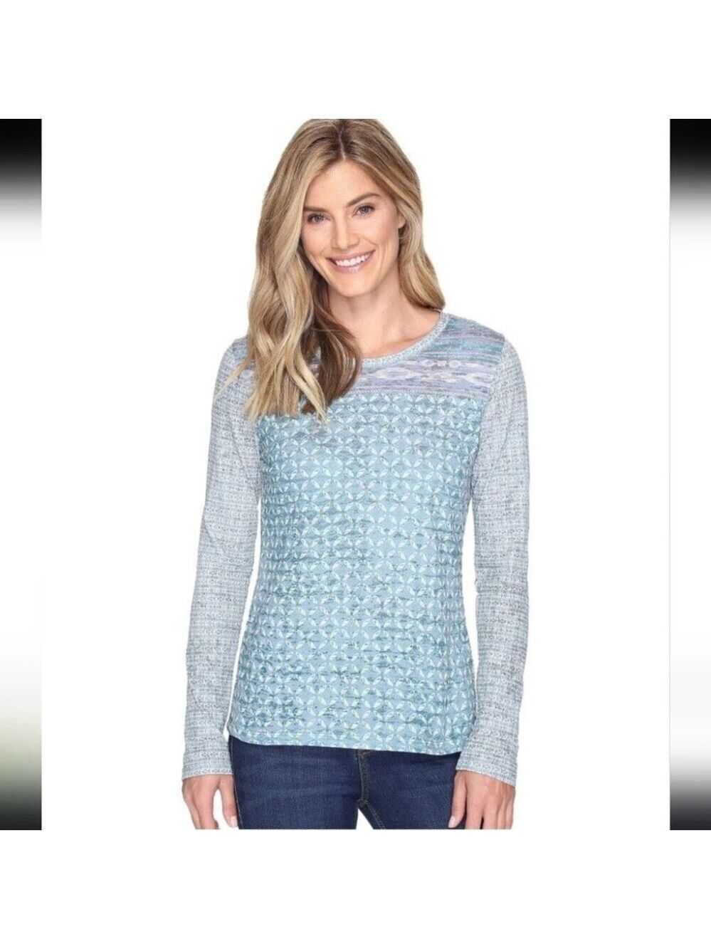 PRANA | LOTTIE Top Organic Cotton Pink Sz L - Picture 2 of 6
